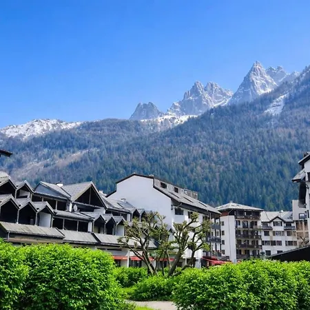 In The Center With A View Of Mont Blanc