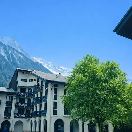 In The Center With A View Of Mont Blanc *