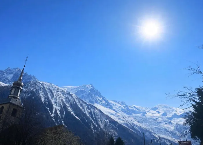 Apartamento In The Center With A View Of Mont Blanc