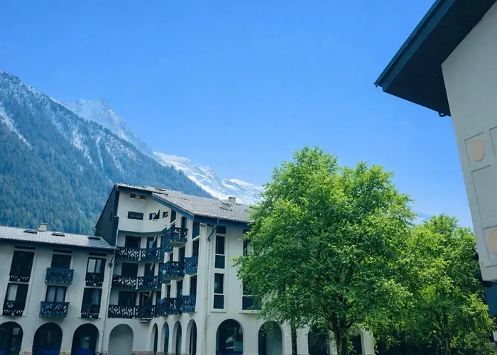 In The Center With A View Of Mont Blanc *