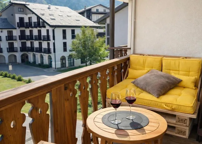 In The Center With A View Of Mont Blanc Apartamento